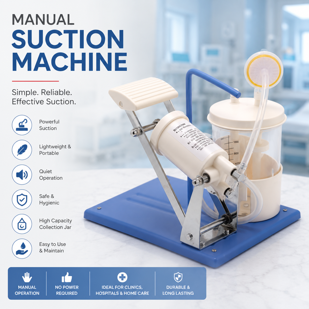 Manual Suction Machine