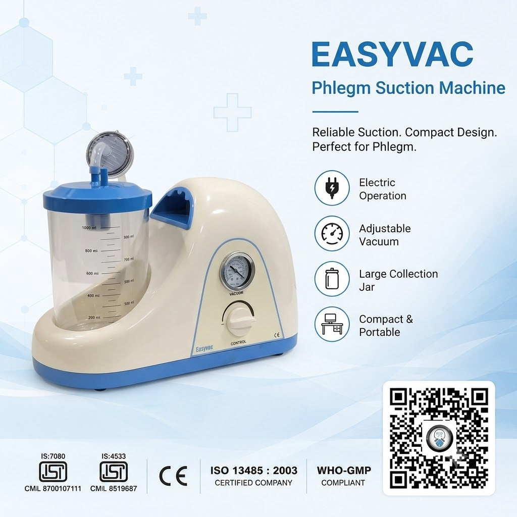 Easyvac Phlegm Suction Machine