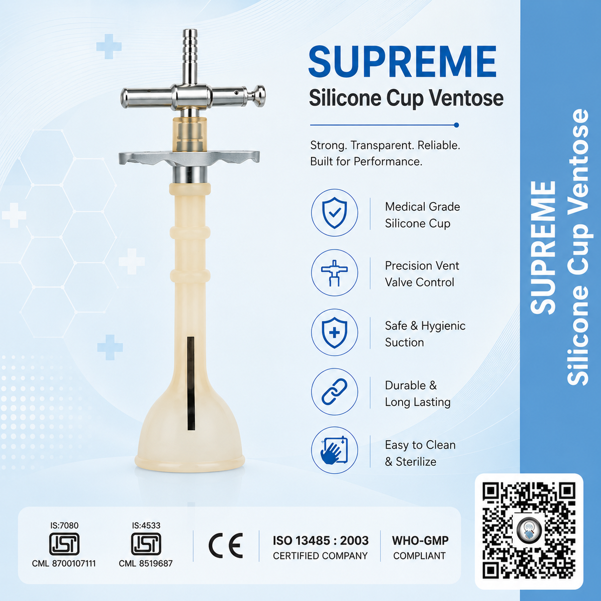 Silicone Vacuum Suction Cup
