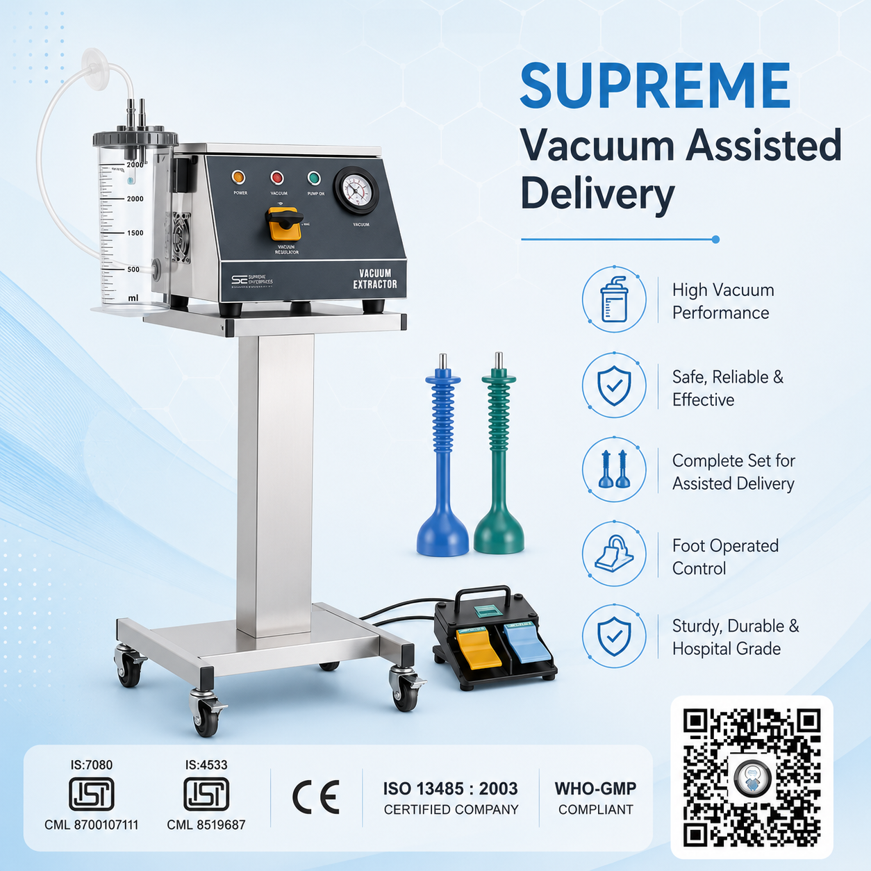 Electric Vacuum Extractor