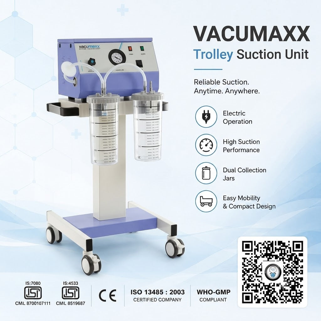Vacumaxx Trolley Suction Machine